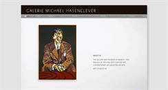 Desktop Screenshot of hasencleverart.com